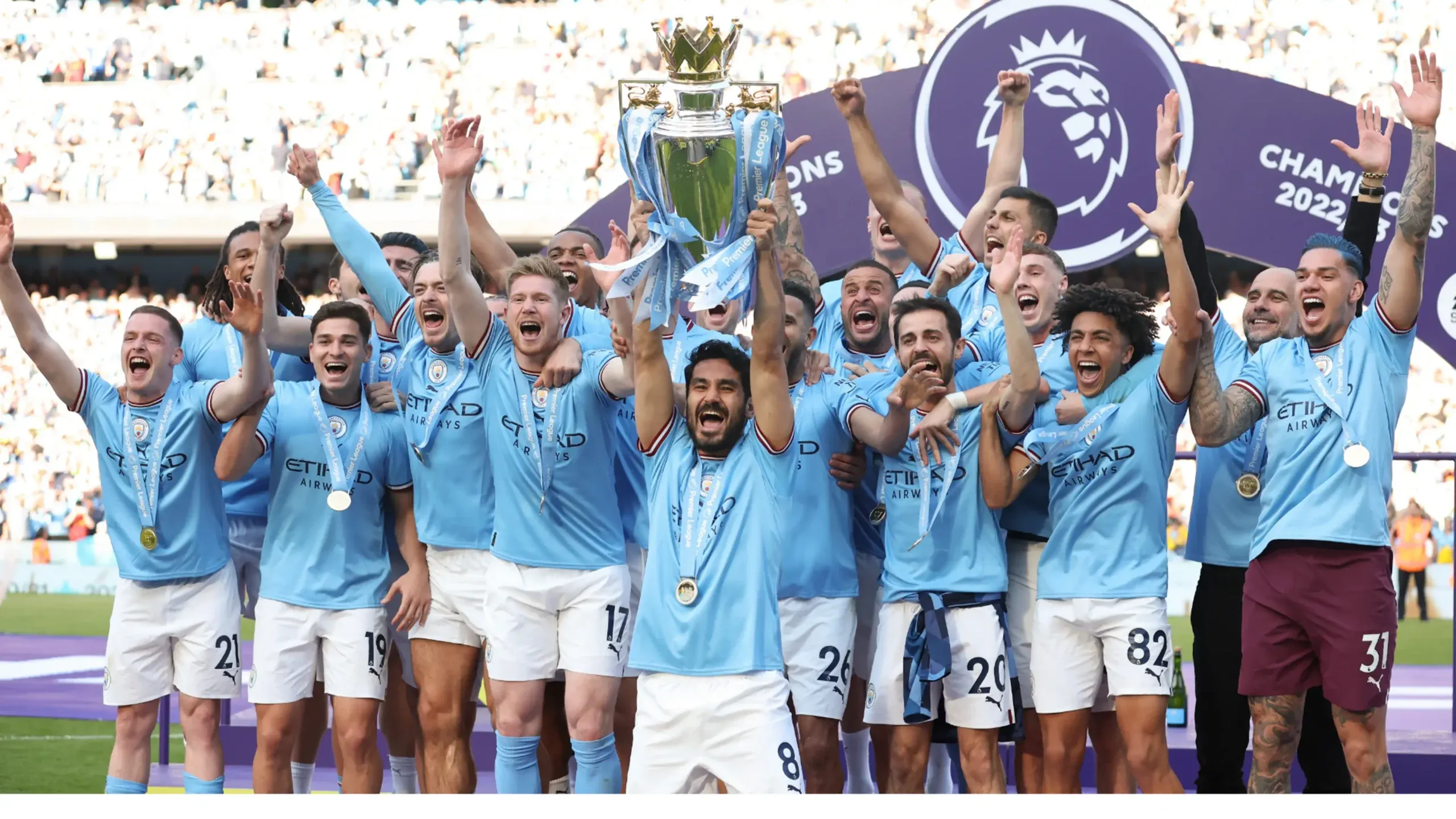 Man City crowned champions for 6th time