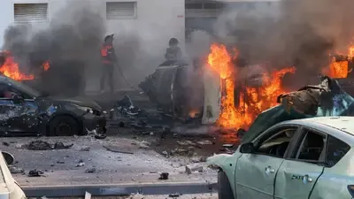 Netanyahu Says Israel ‘At War’ After Palestine Launch Surprise Air, Ground Attack