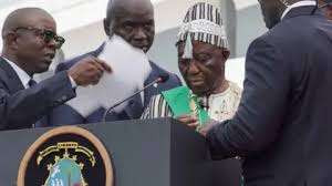 Boakai Sworn In As Liberian President 