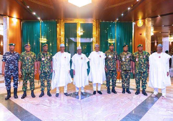 National Security: President Tinubu meet with Security Chiefs, Calls for Decisive Action