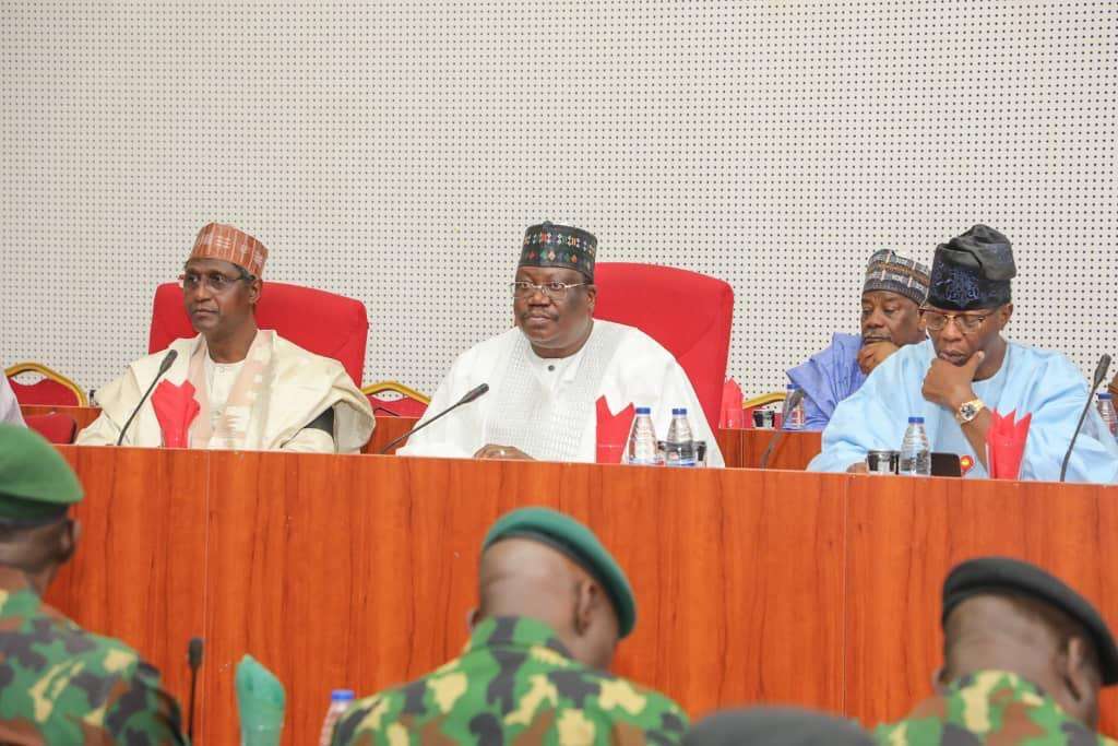 Senate Joint C’ttee Holds Closed Meeting With Service Chiefs Over Killing Of 16 Soldiers…Security takes precedence over other sectors – Lawan