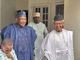 El-Rufai Visits Suspended Senator Ningi At His Residence