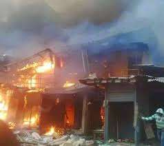 Fire Ravages Owode Market in Offa, Kwara State