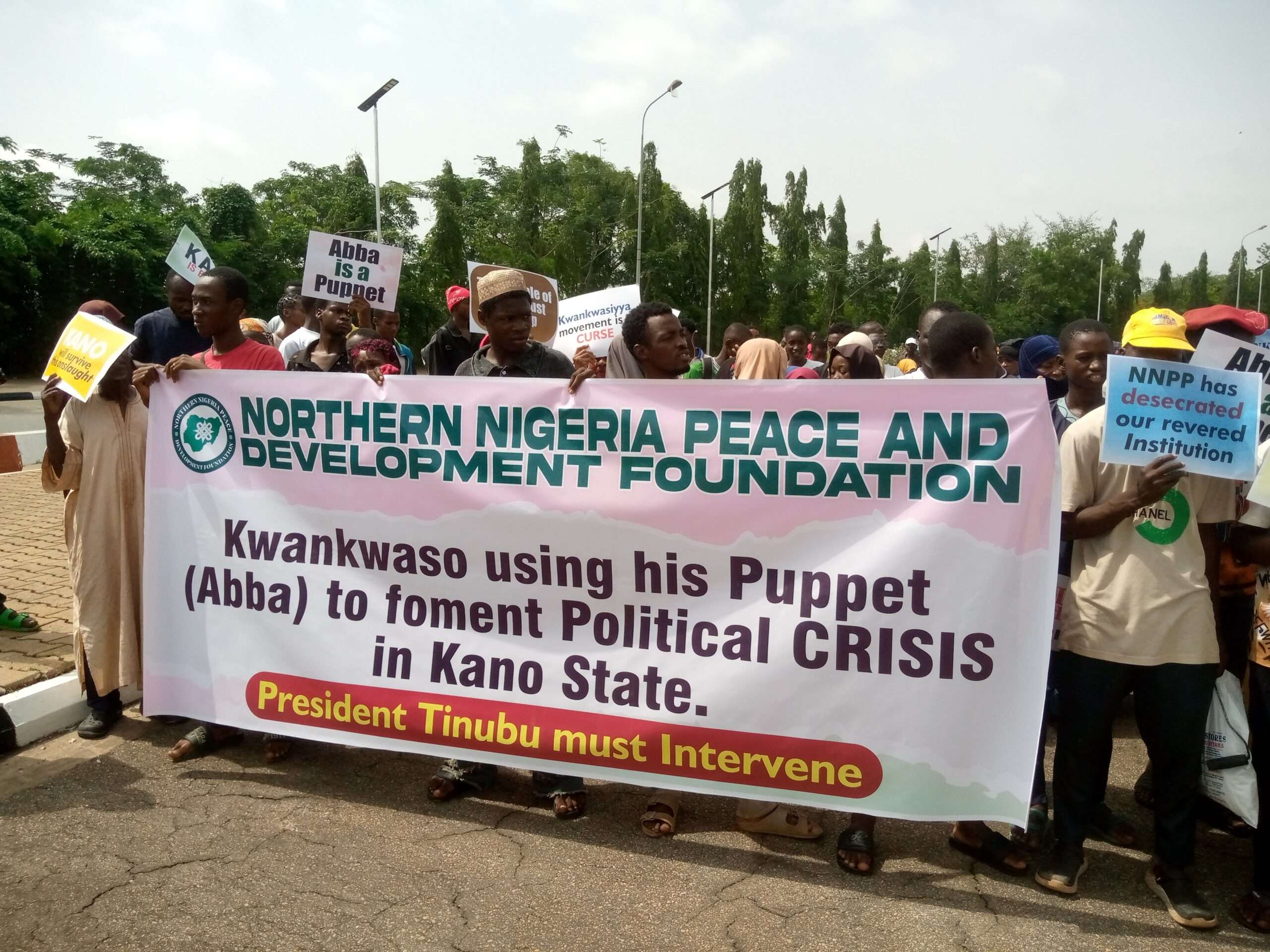 Protesters Storm Villa, NASS Over Reinstatement Of Sanusi As Kano Emir
