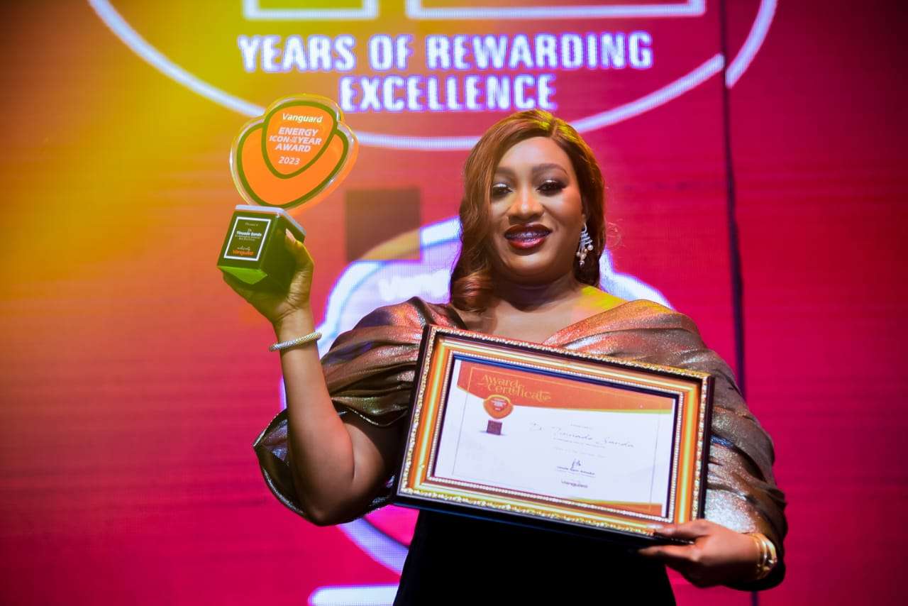 Tinuade Sanda Wins 2023 Vanguard Energy Icon of the Year Award