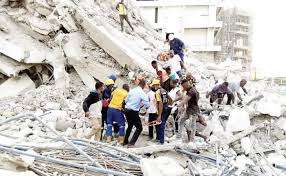 JUST IN: Three dead as another building collapses in Lagos