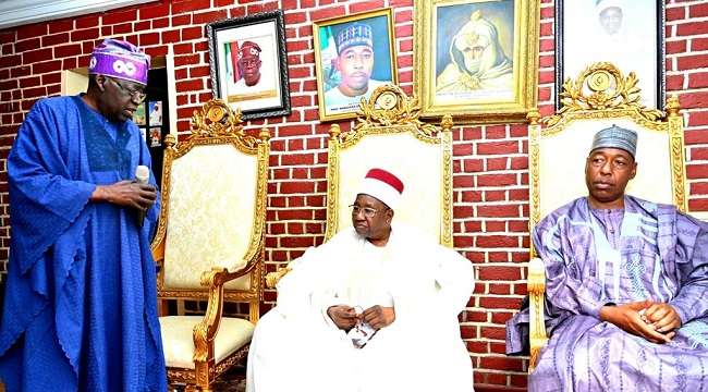 Tinubu announces disaster relief fund in Borno 