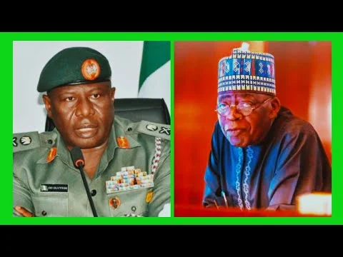 Tinubu appoints Oluyede as acting COAS