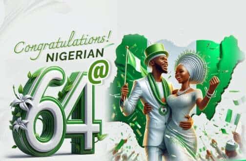 Nigeria @ 64: Walk your talk!