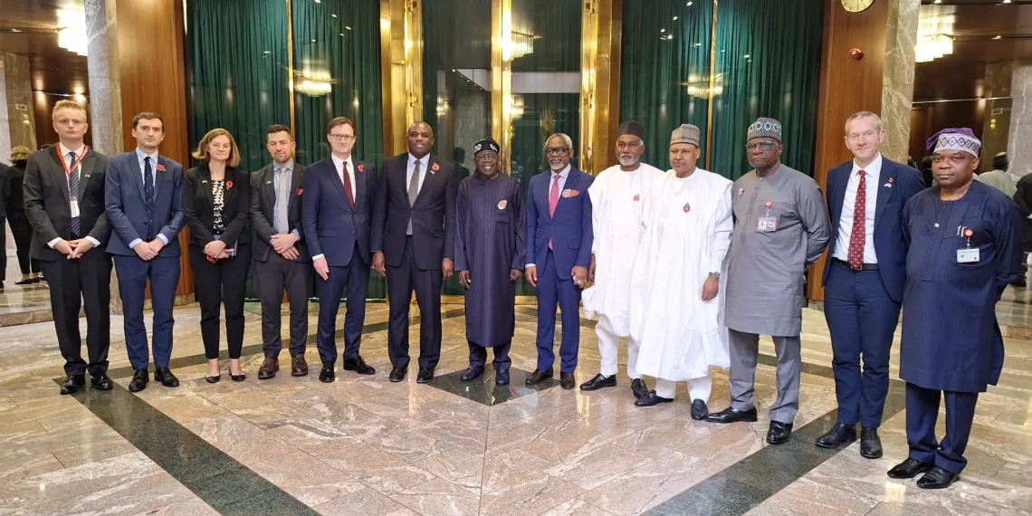 Tinubu Advocates for Stronger UK-Africa Ties During Foreign Secretary’s Visit