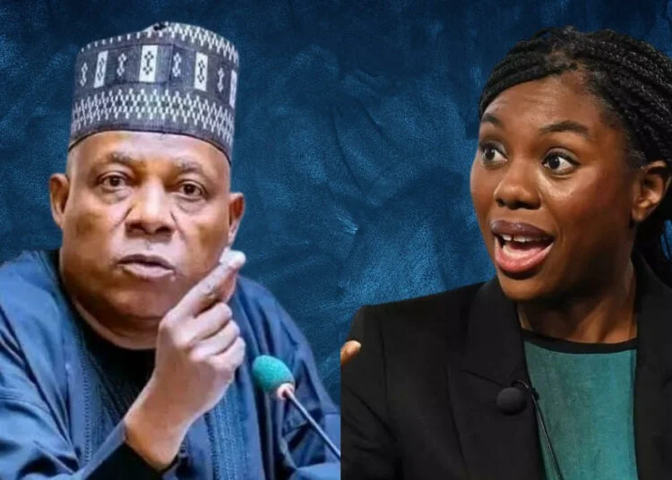 Shettima knocks Badenoch for Nigeria Comment