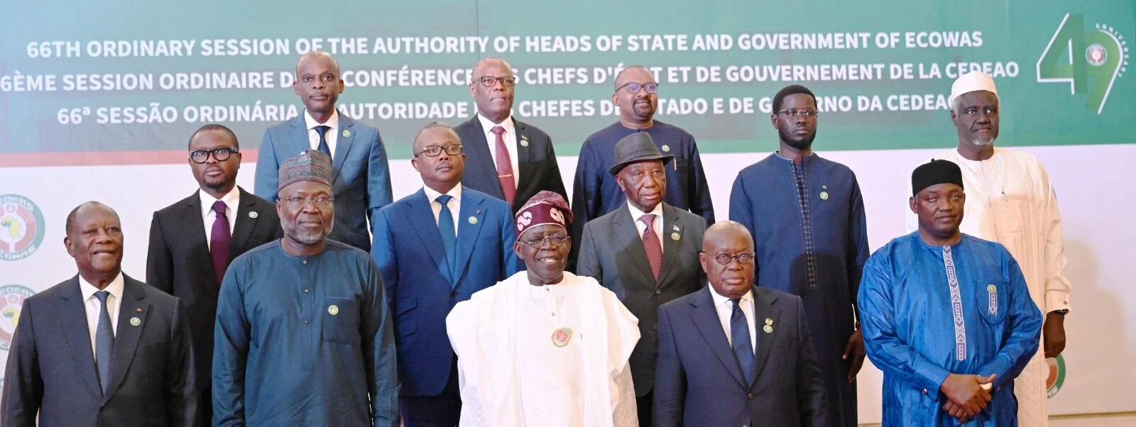 President Tinubu urges ECOWAS colleagues to emulate Ghanaian peaceful election