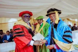 Governor Sheriff Oborevwori of Delta has been awarded an honorary Doctor of Science