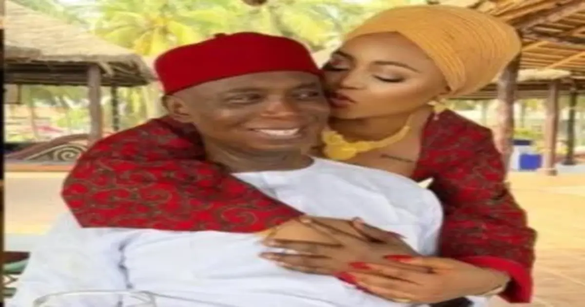 Netizens react to turbulence in Regina Daniels, Ned Nwoko marriage