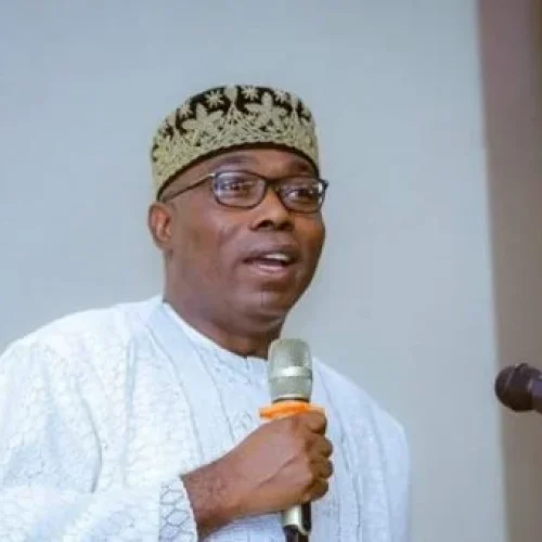 DP presidential candidate Adewole Adebayo speaks during an interview on ARISE News, accusing President Bola Tinubu of interfering in opposition political parties ahead of the 2027 elections.