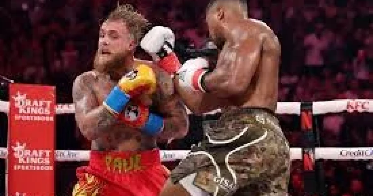 Anthony Joshua vs Jake Paul heavyweight fight at the Kaseya Centre during the Netflix-streamed boxing event