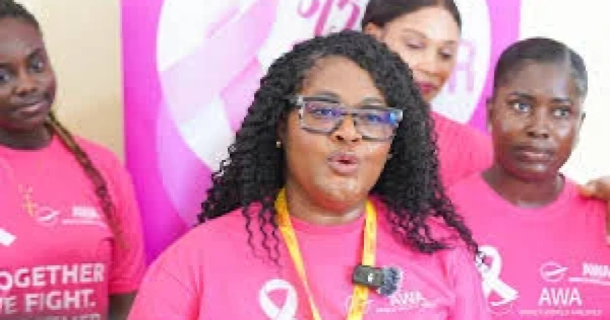 African women at a breast cancer awareness event highlighting rising breast cancer cases across the continent.